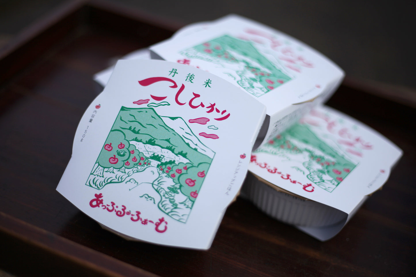 丹後コシヒカリ「京の豆っこ米」 パックごはん(レトルト包装米飯)6個セット(箱入り)