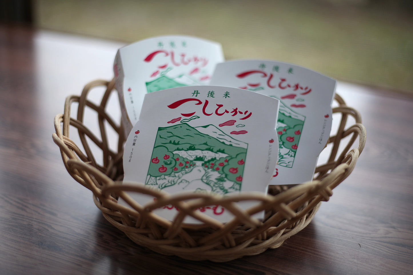丹後コシヒカリ「京の豆っこ米」 パックごはん(レトルト包装米飯)3個セット(箱入り)